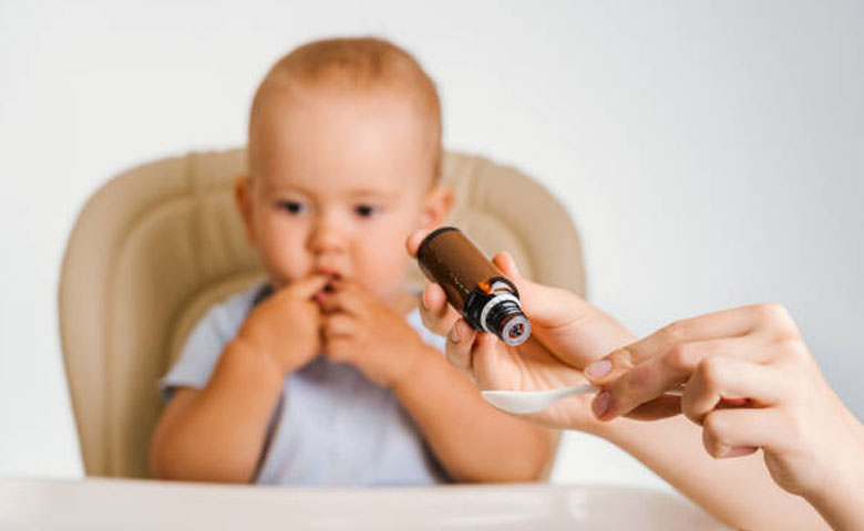 Administering Vitamins to Infants